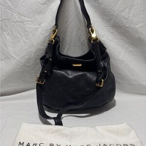 MMJ Marc by Marc Jacobs Black Leather Shoulder Bag